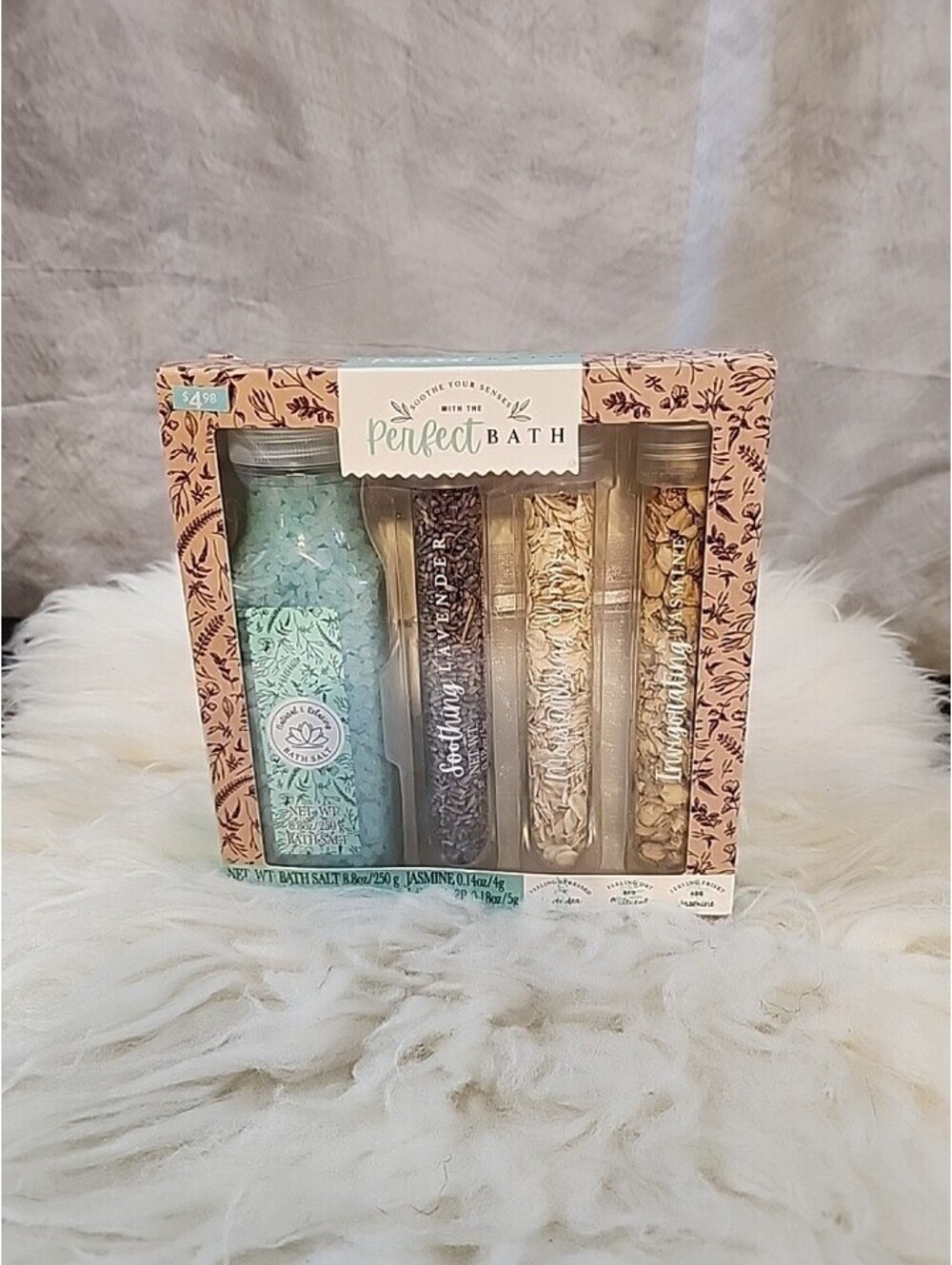 U Style Customize Your Perfect Bath Set Bath Salt, Lavender, Oatmeal, Jasmine